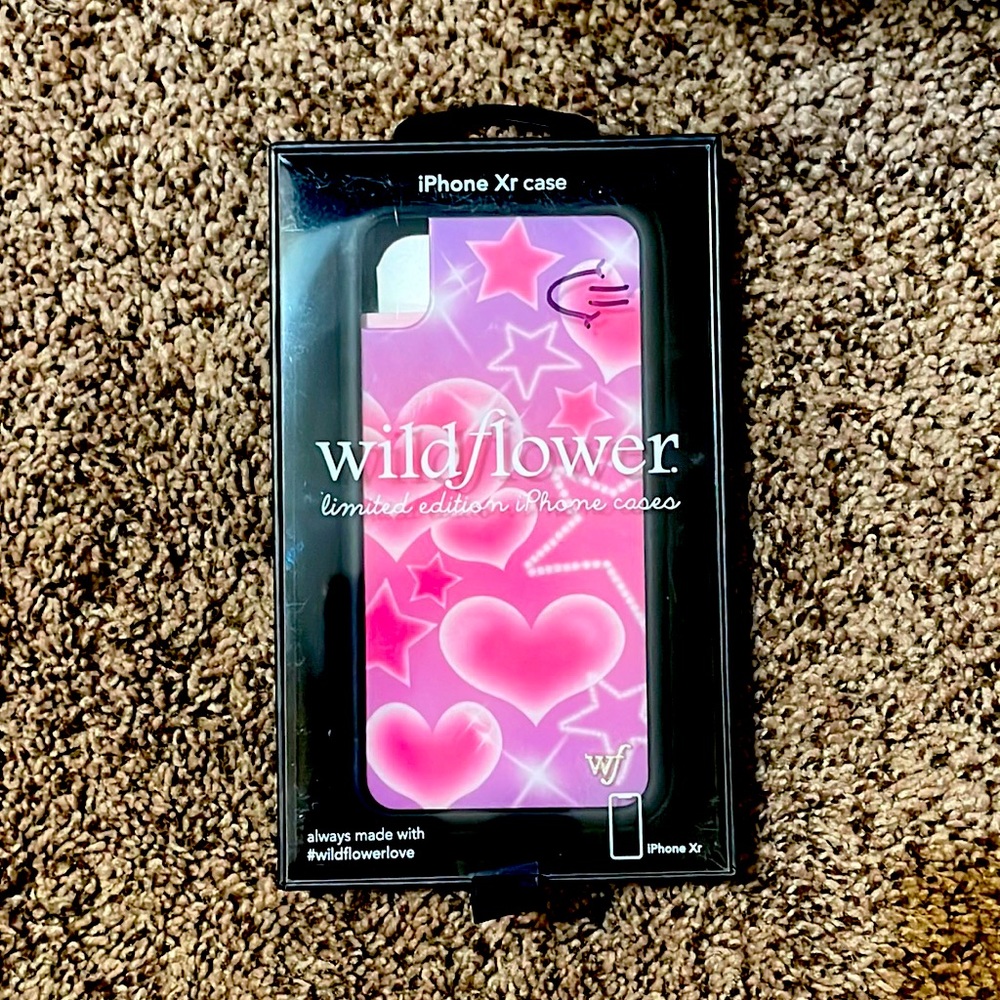 Wildflower case for iPhone XR (new)